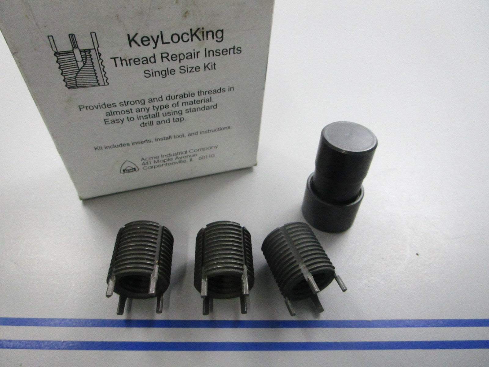 NEW OEM 215-067908 Acme Keylock Thread Repair Inserts 0810