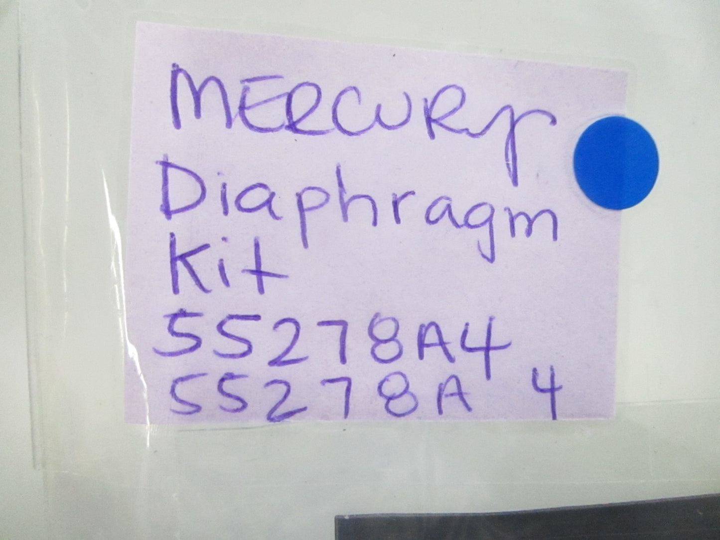 *NEW OEM* 0810 Mercury Quicksilver Diaphragm Kit 55278A4 55278A 4