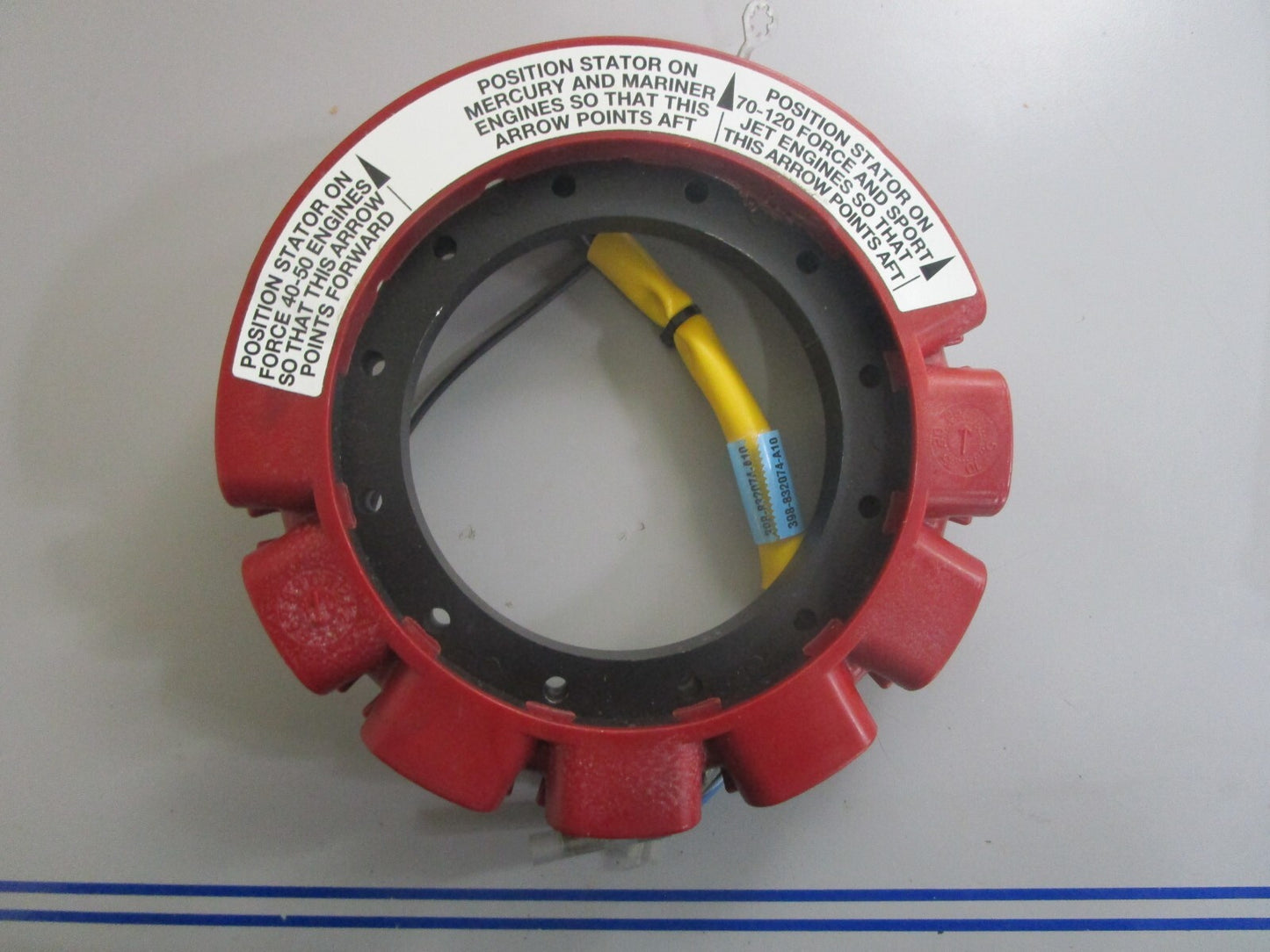 *NEW OEM* 0820 Mercury Mariner 40 45 hp Red Stator Kit 398-832074A6
