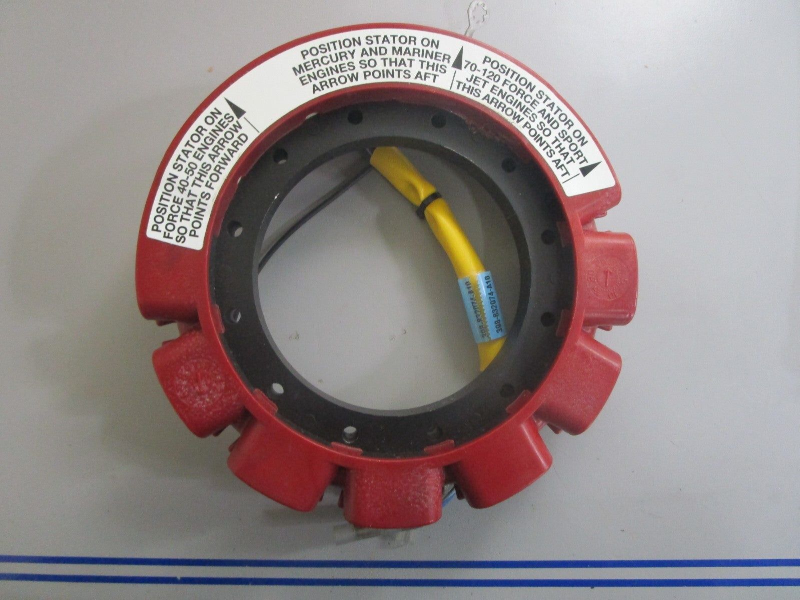 *NEW OEM* 0820 Mercury Mariner 40 45 hp Red Stator Kit 398-832074A6