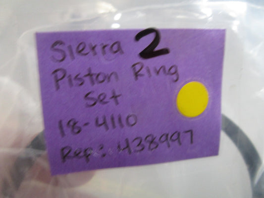 *NEW* 0750 Sierra PISTON RING SET 18-4110 Replaces 438997