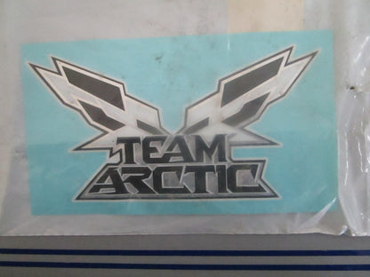 *NEW OEM* 0820 Arctic Cat Team Arctic Chrome Decal 5209-019