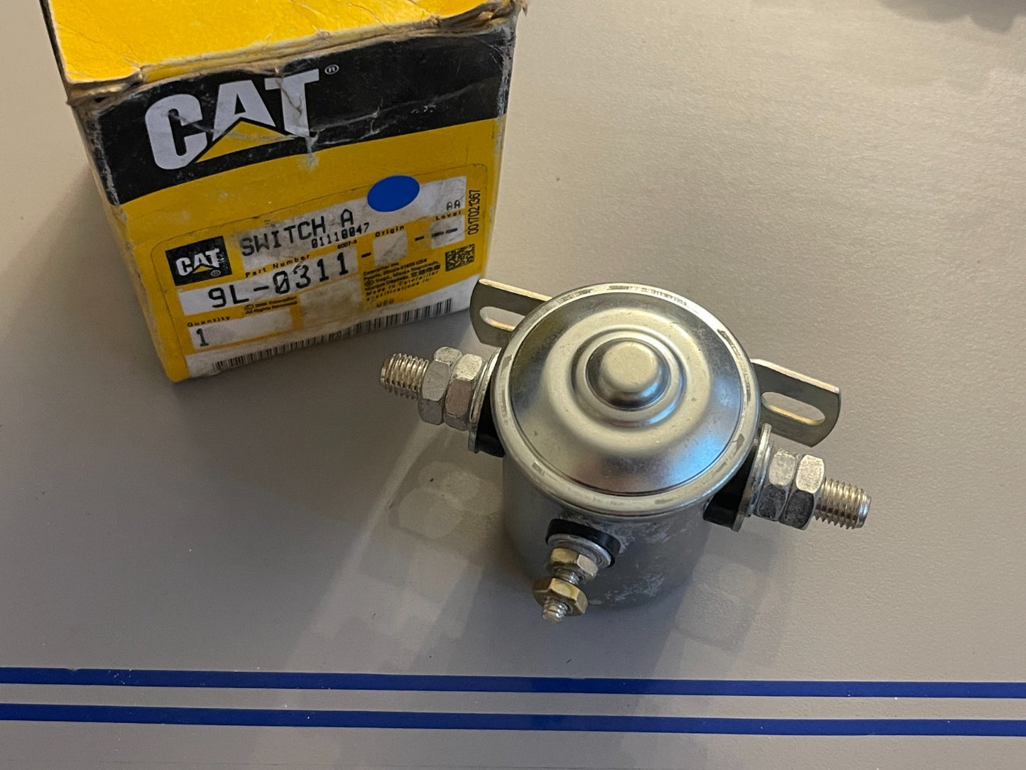 NEW OEM 9L-0311 CAT Caterpillar 12V Magnetic Switch Assembly 0720
