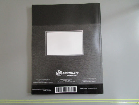 *NEW OEM* 0820 Mercury Quicksilver 4/5 Two Stroke Service Manual 90-8M0131800