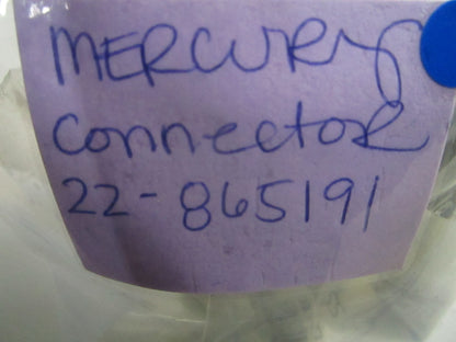 *NEW OEM* 0810 Mercury Quicksilver Connector 22-865191