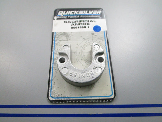 NEW OEM Mercury Quicksilver 806189Q 1 Sacrificial Anode 0810