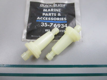 NEW OEM (LOT OF 2) 35-76934 Mercury Quicksilver Fuel Filter 0810