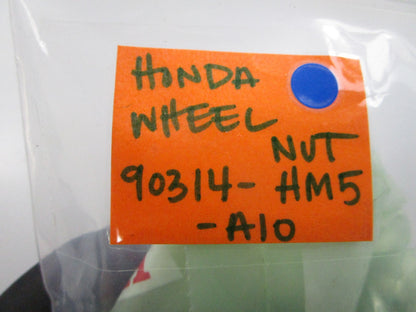 *NEW OEM* (LOT OF 2) 0810 Honda Wheel Nut 90314-HM5-A10
