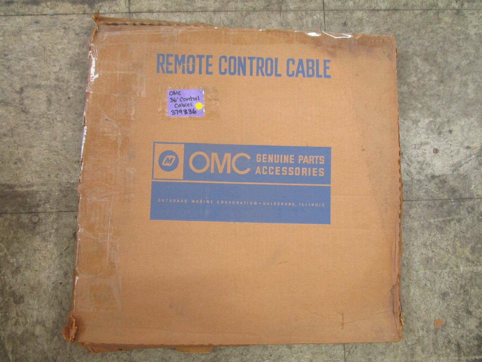 *NEW OEM* 0820 OMC Johnson Evinrude 36' Control Cables 379836 0379836