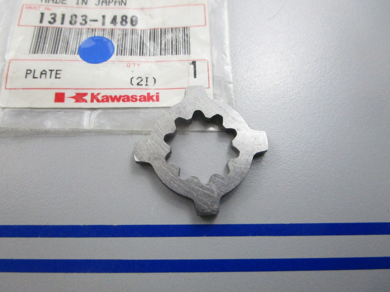NEW OEM 13183-1480 Kawasaki Plate 0810