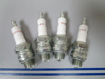 *NEW OEM* (LOT OF 4) 0720 Champion Spark Plug J4C