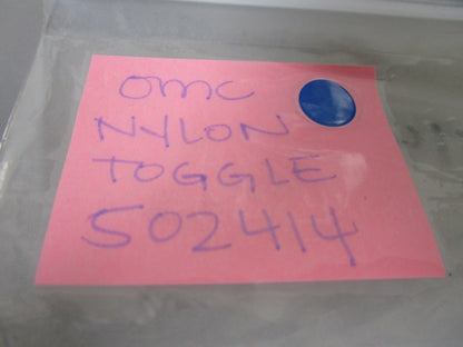 *NEW OEM* 0720 OMC Johnson Evinrude Nylon Toggle 502414 0502414