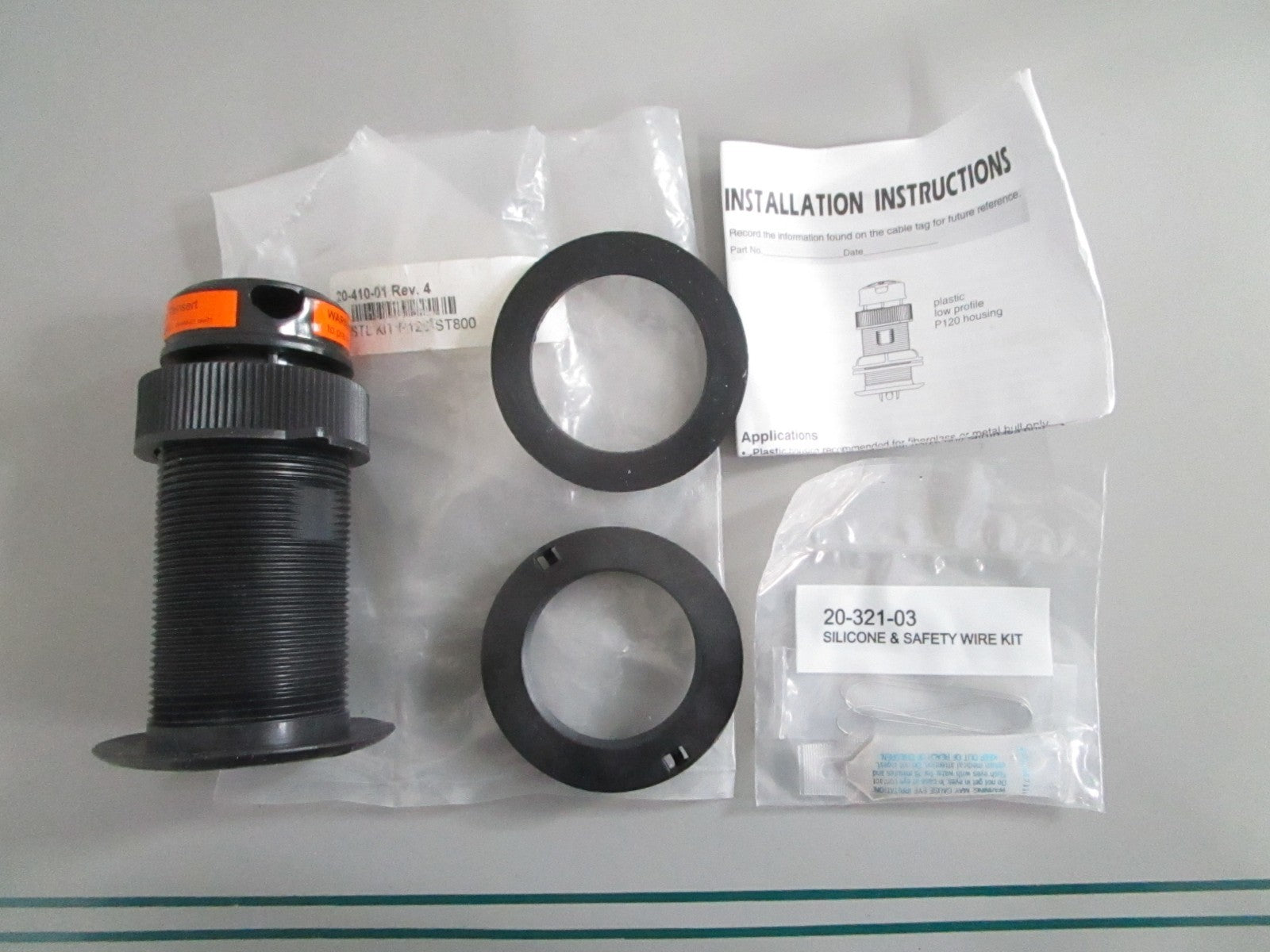 NEW OEM 20-410-01 Airmar Thru-Hull Retractable Kit 0820