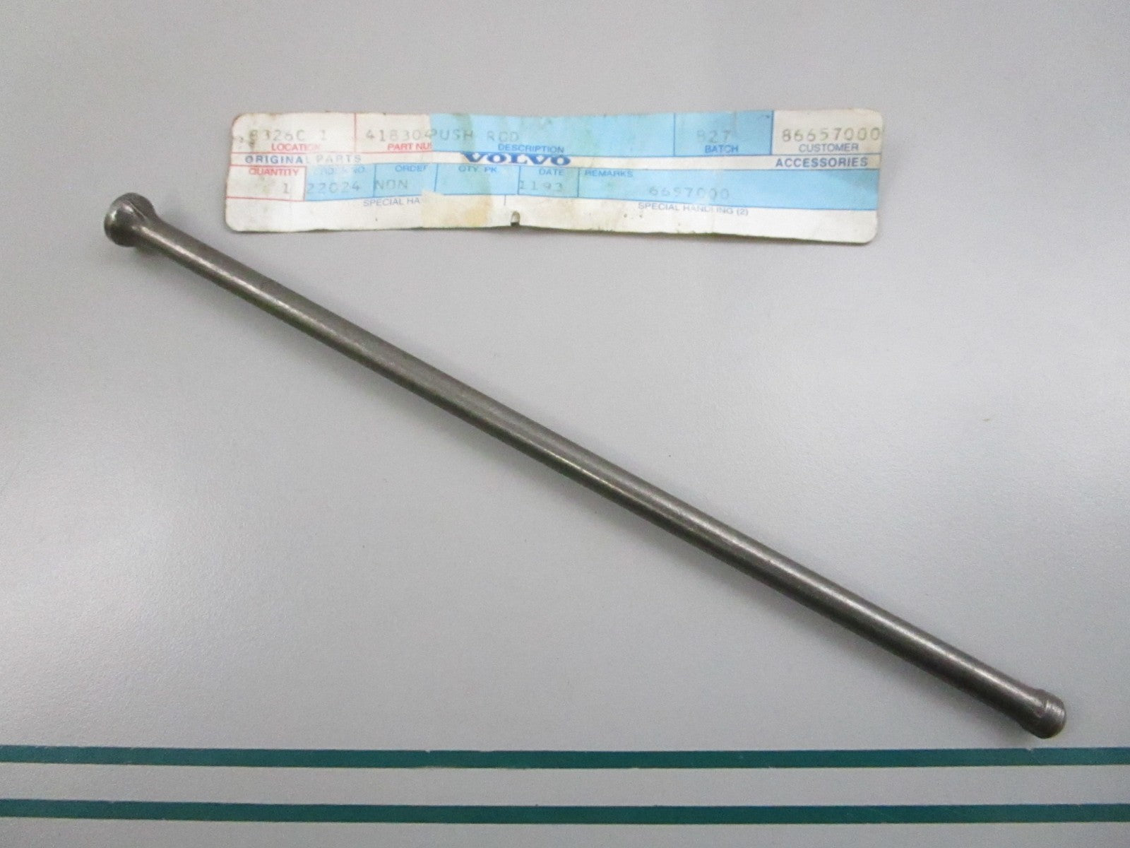 NEW OEM 418304 Volvo Penta Push Rod 0810
