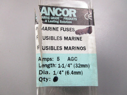 NEW 601050 Ancor 5A 4 Fuse Set 0810
