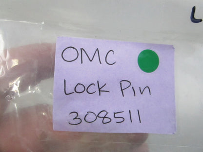 NEW OEM (LOT OF 2) 308511 0308511 OMC Johnson Evinrude Lock Pin 0810