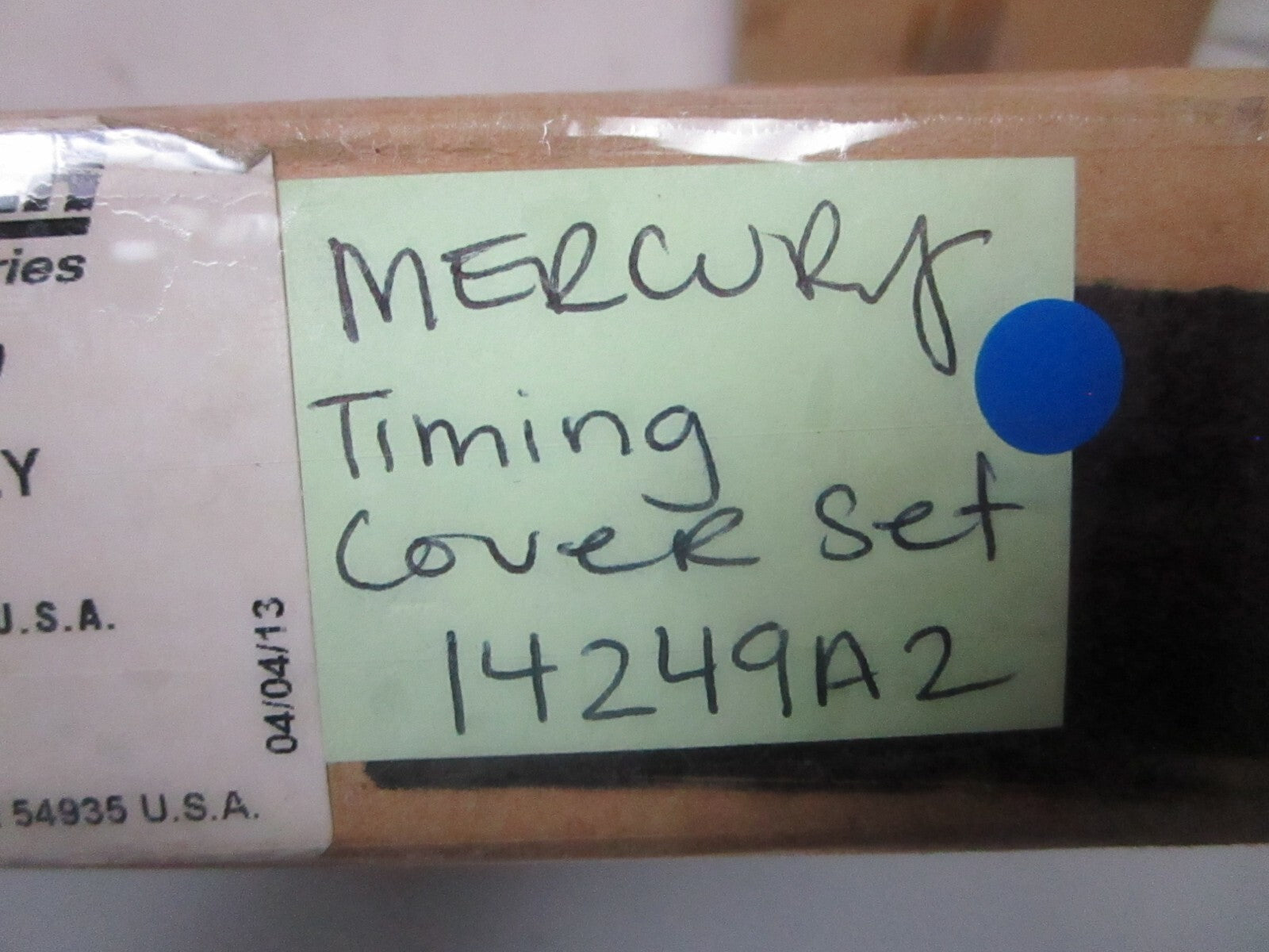 *NEW OEM* 0720 Mercury Quicksilver Timing Cover Set 14249A2