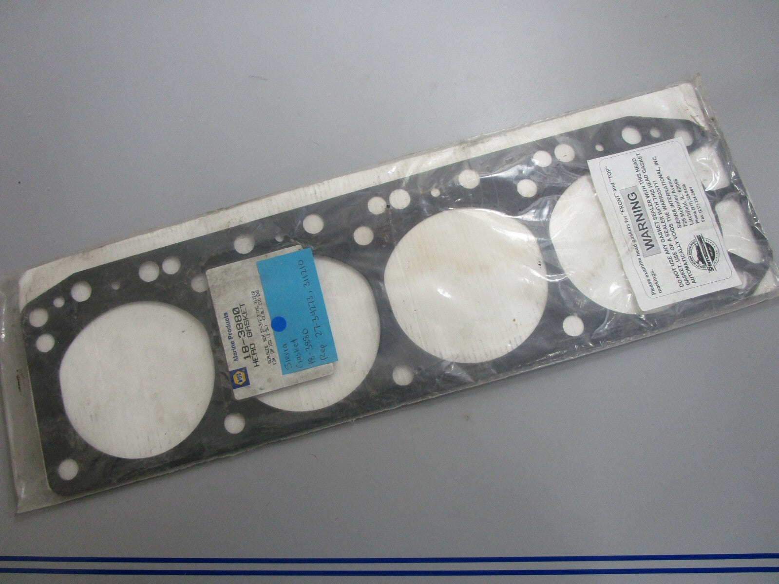 *NEW* 0810 Sierra Head Gasket 18-3880 Replaces: Mercruiser 27-34273 OMC 311210