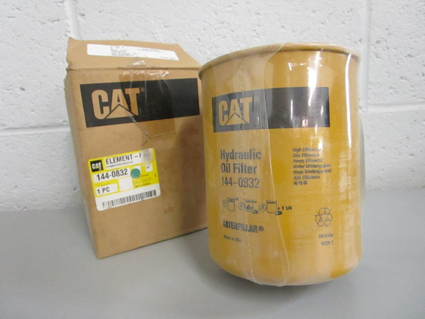 Caterpillar CAT 144-0832 UHE Hydraulic Transmission Filter D6N 773 NEW OEM 0820