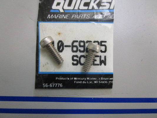 *NEW OEM* (LOT OF 2) 0770 Mercury Quicksilver Screw 10-69235