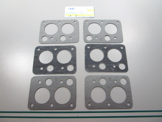 NEW OEM (LOT OF 6) 305586 0305586 OMC Johnson Evinrude Gasket 0810