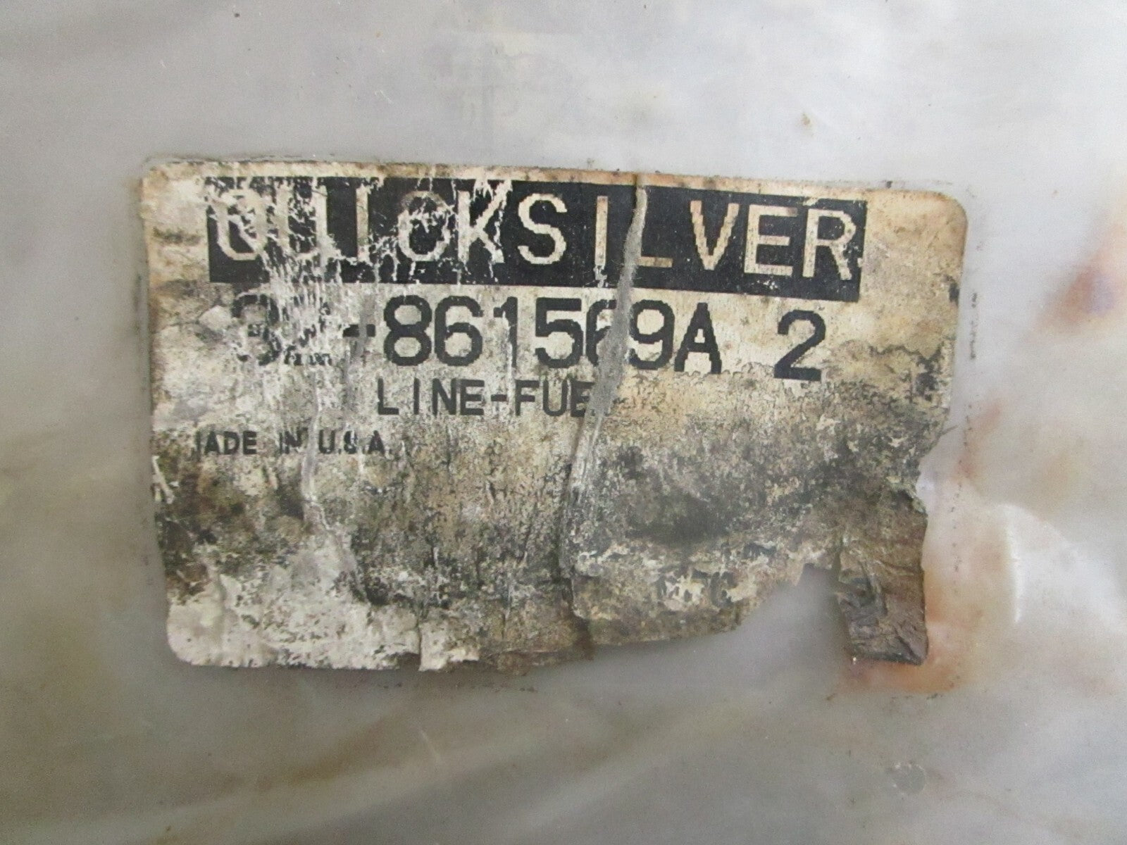 *NEW OEM* 0820 Mercury Quicksilver Fuel Line 32-861569A2