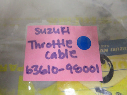 *NEW OEM* 0810 Suzuki Throttle Cable 63610-98001
