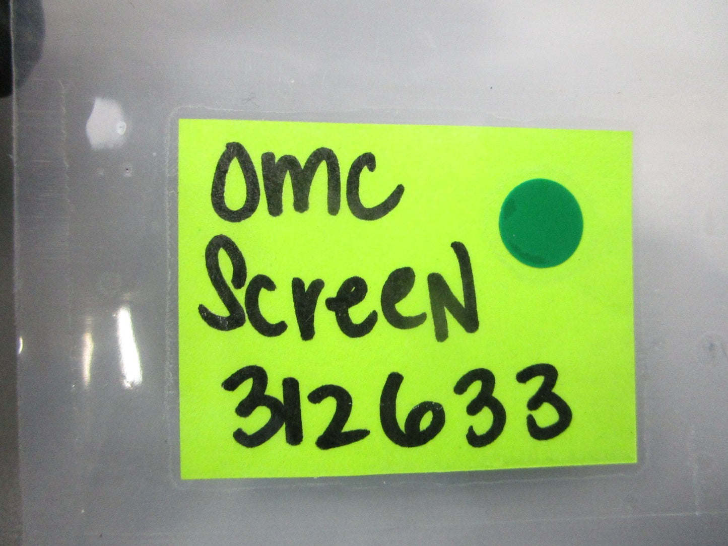 NEW OEM (LOT OF 2) 312633 0312633 OMC Johnson Evinrude Screen 0810