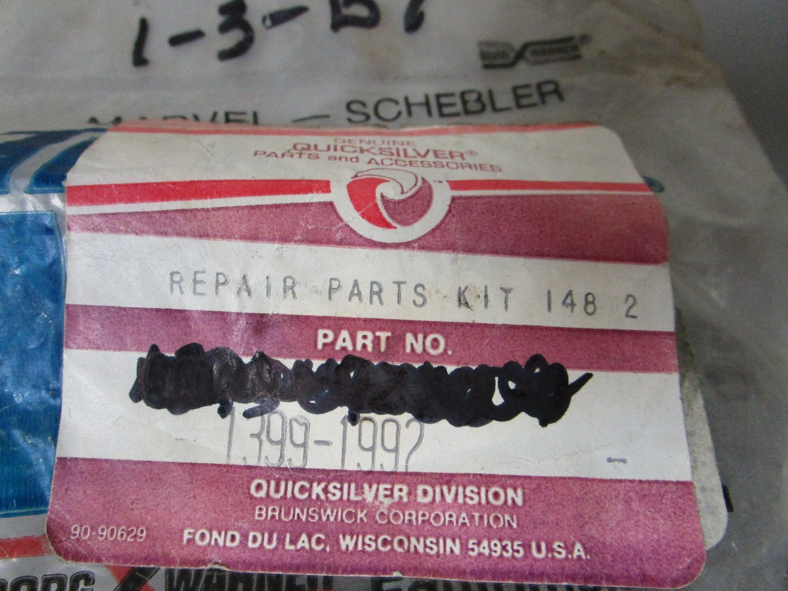 NEW OEM 1399-1992 Mercury Quicksilver Carburetor Kit 0810