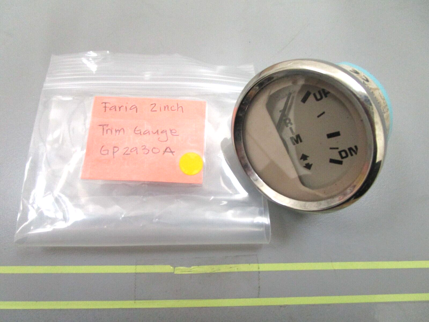 *NEW* 0750 Faria TRIM GAUGE (2 inch) GP2930A
