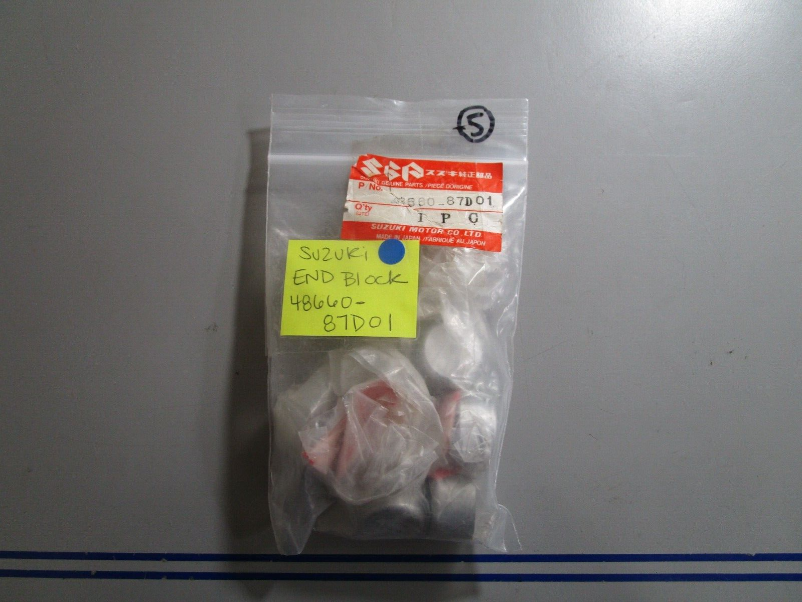 *NEW OEM* 0770 Suzuki End Block 48660-87D01
