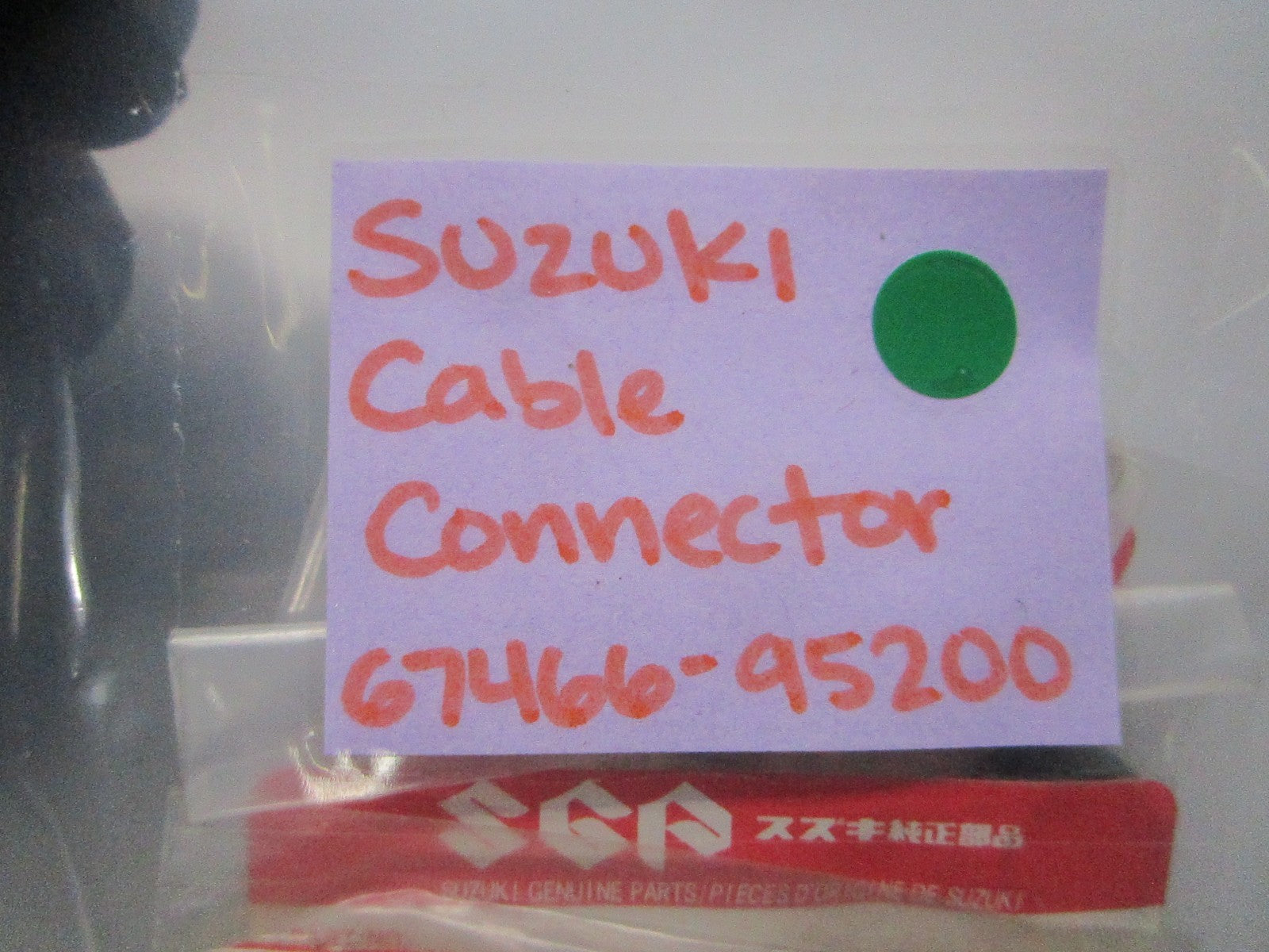 NEW OEM 67466-95200 Suzuki Cable Connector 0810