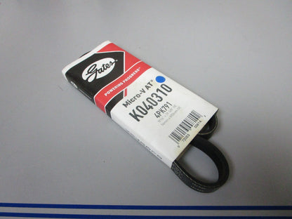 NEW K040310 Gates Micro-V 9/16" x 31 ⅝" Serpentine Belt 0720