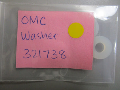*NEW OEM* (LOT OF 2) 0810 OMC Johnson Evinrude Washer 321738 0321738