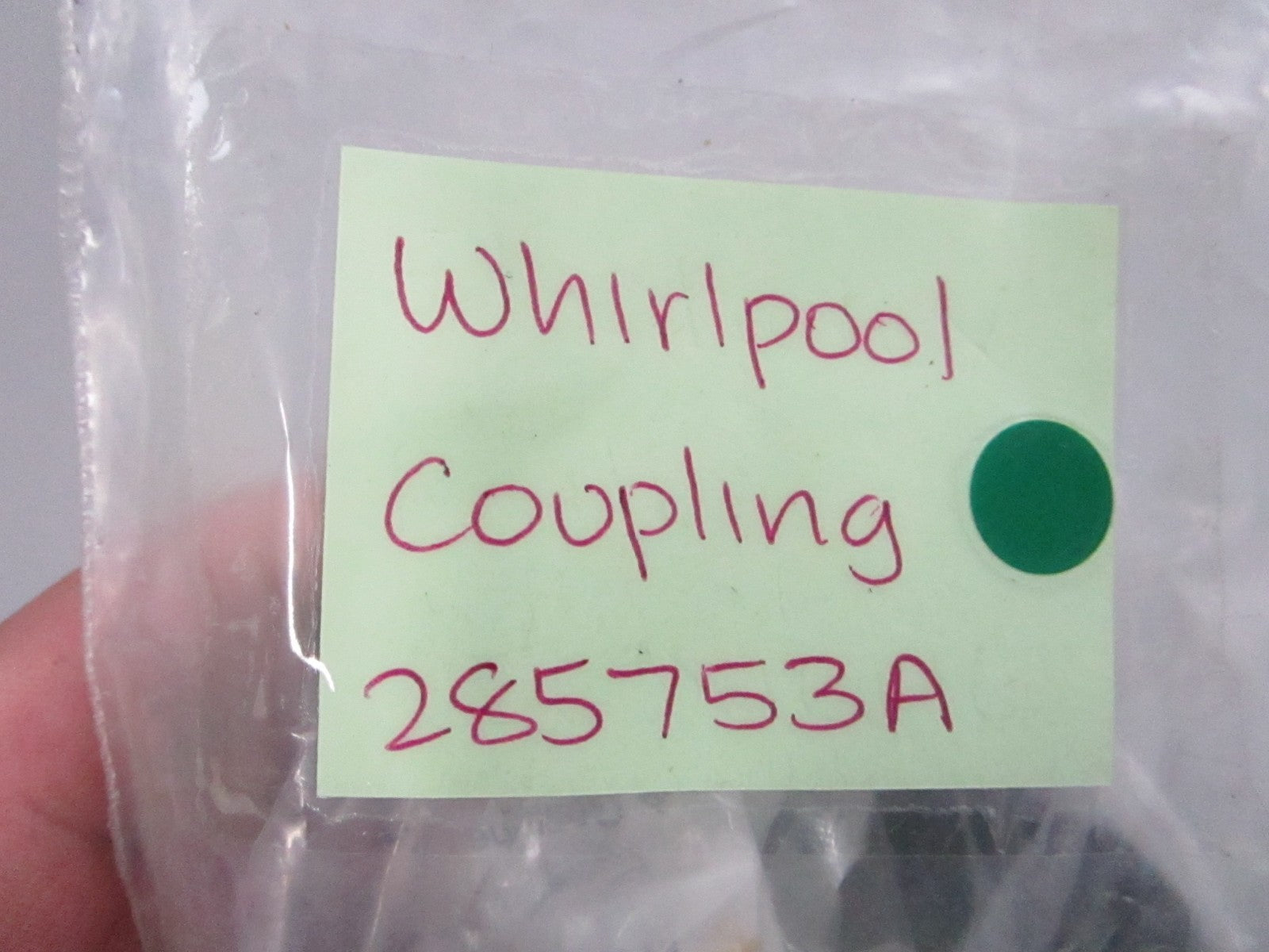 Whirlpool NEW OEM Direct Drive Washer Motor Coupling 285753A Kenmore NOS 0810
