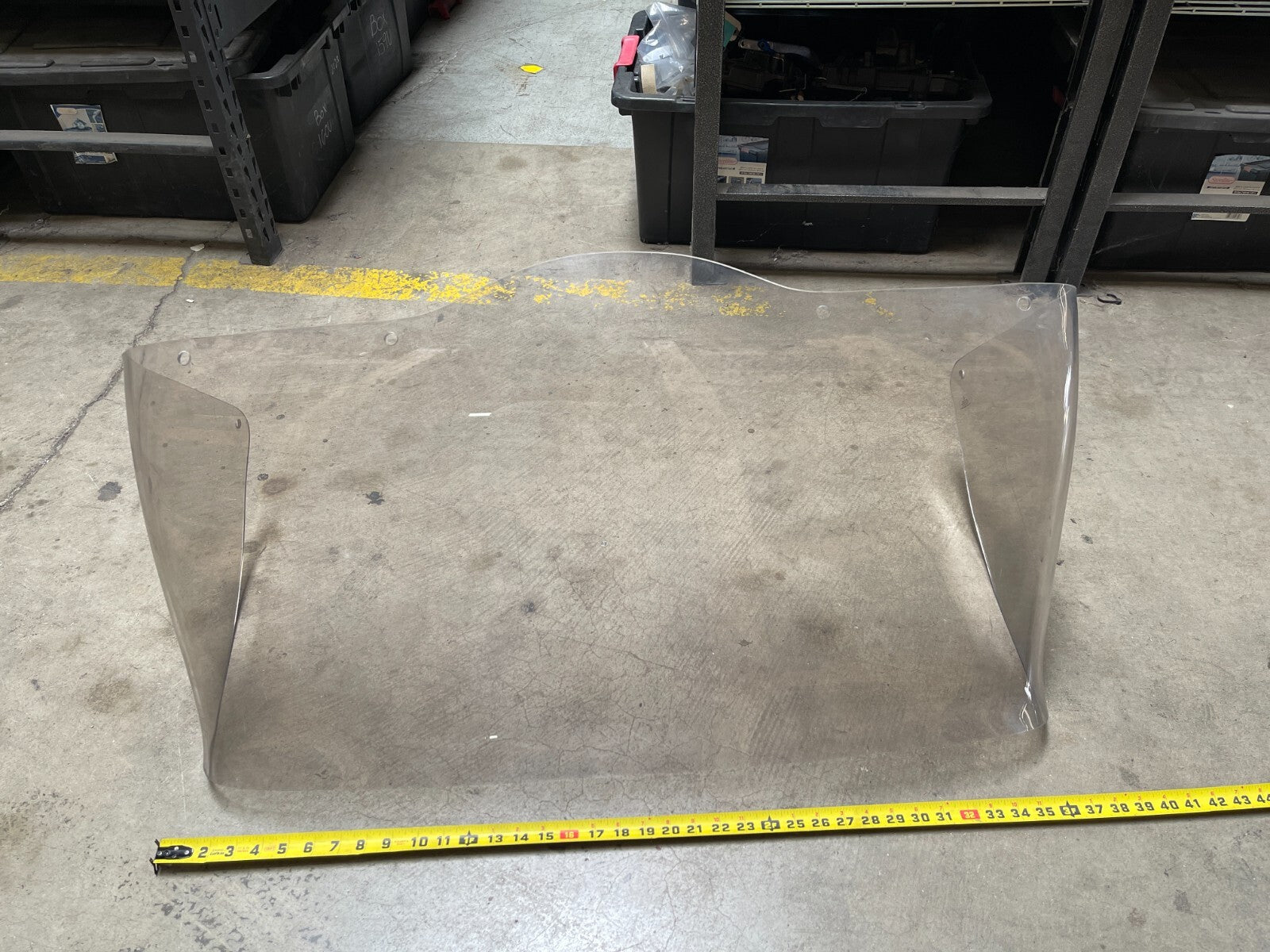 *NEW* 0720 Marine Curved Custom Windshield