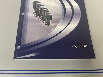 *NEW OEM* 0670 Evinrude ETEC 75 90 HP Service Manual 5007527