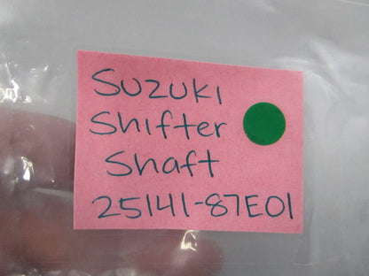 NEW OEM 25141-87E01 Suzuki Shifter Shaft 0810