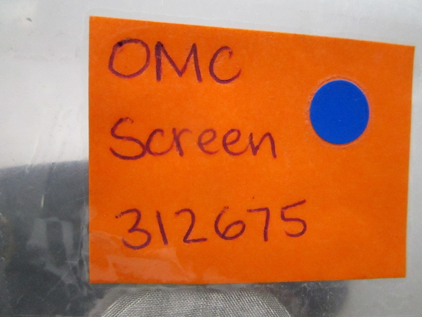 *NEW OEM* (LOT OF 2) 0810 OMC Johnson Evinrude Screen 312675 0312675