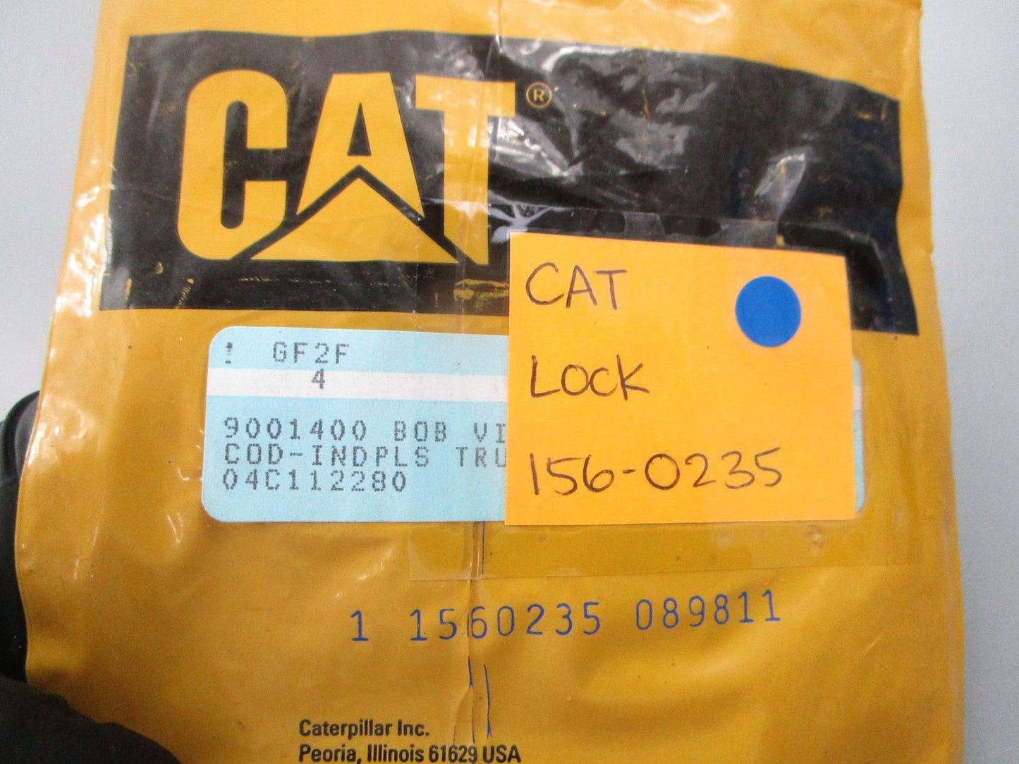 NEW OEM CAT 156-0235 Lock 0810