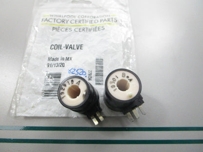 NEW OEM 279834 Whirlpool Valve Coil Kit 0810