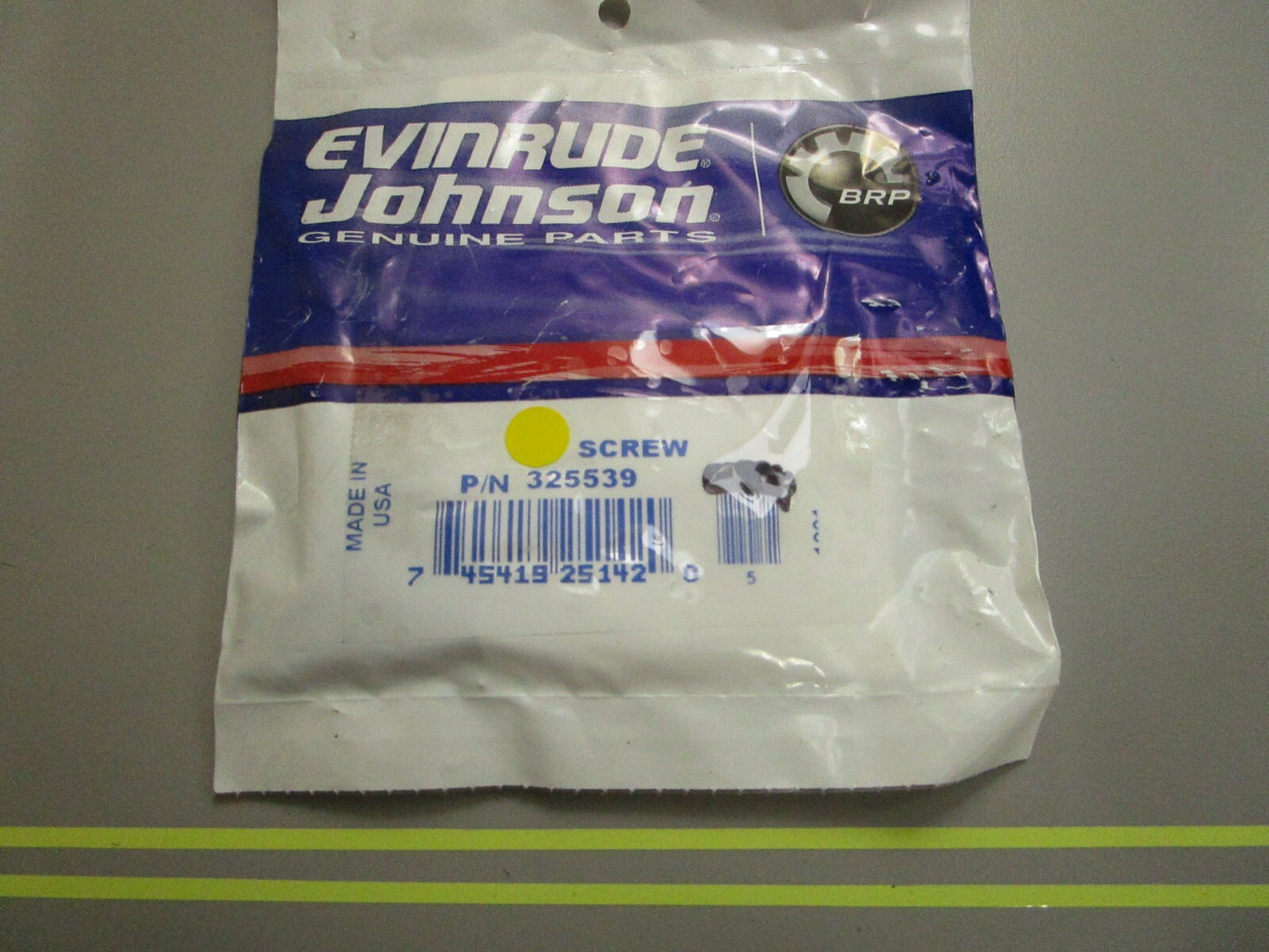 *NEW OEM* (LOT OF 5) 0810 OMC Johnson Evinrude Screw 325539 0325539