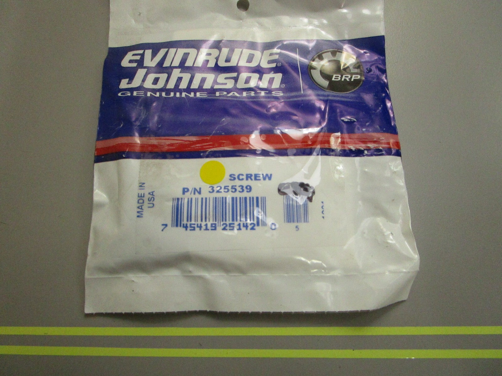 *NEW OEM* (LOT OF 5) 0810 OMC Johnson Evinrude Screw 325539 0325539