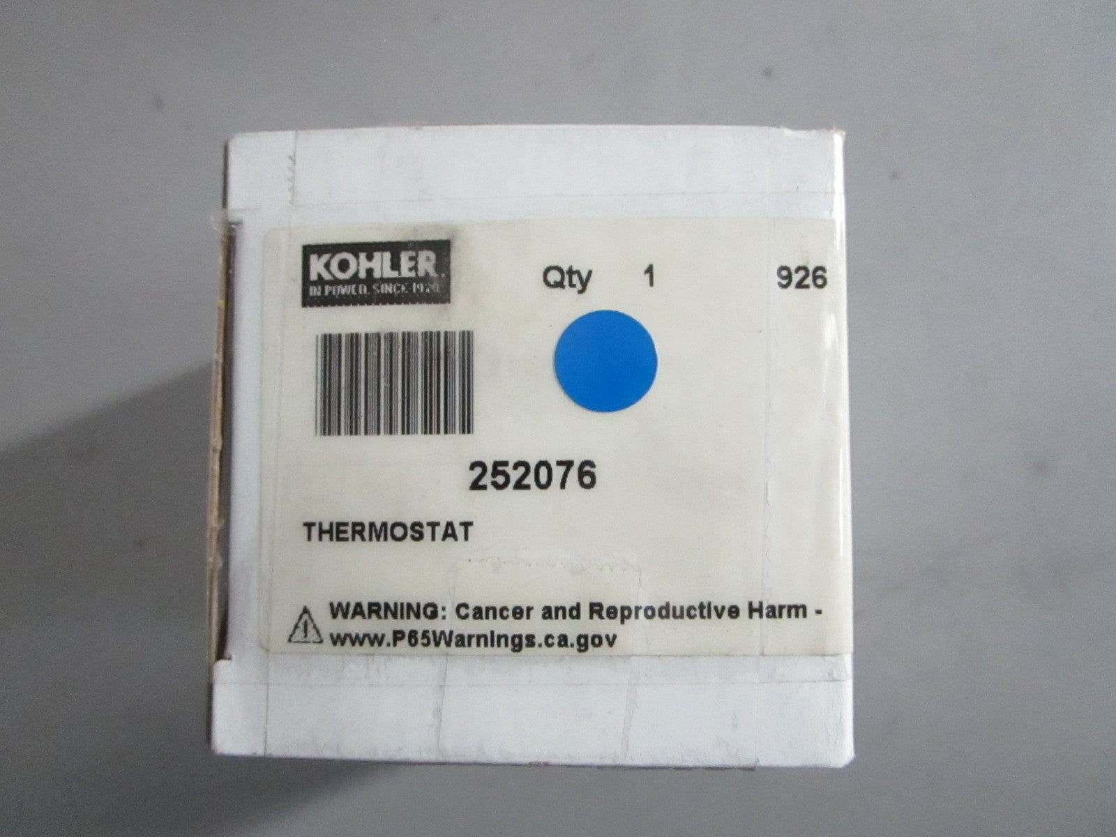 NEW OEM 252076 Kohler Thermostat 0820