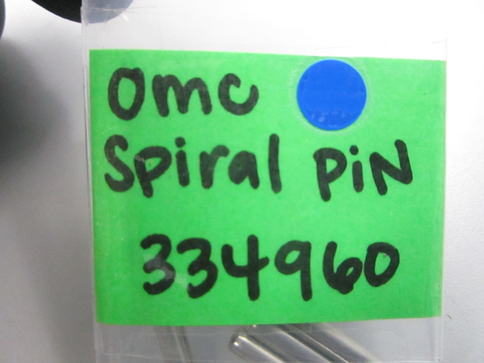 *NEW OEM* (LOT OF 2) 0810 OMC Johnson Evinrude Spiral Pin 334960 0334960