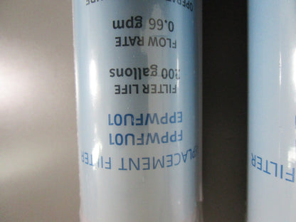 Frigidaire Replacement Water Filter LOT OF 3 FPPWFU01 EPPWFU01 NOS 0820