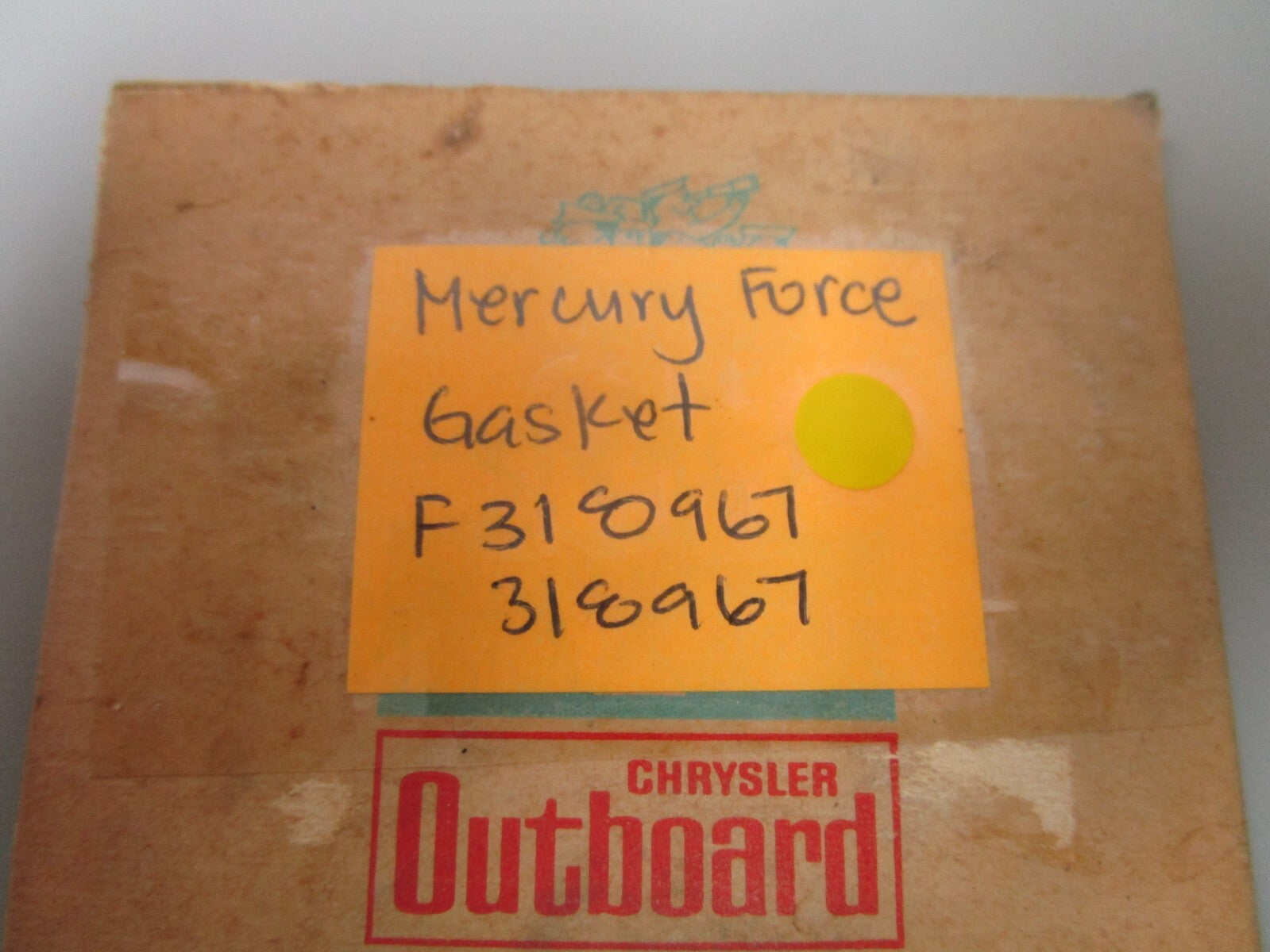 *NEW OEM* (LOT OF 5) 0810 Mercury Force Gasket F318967 0318967