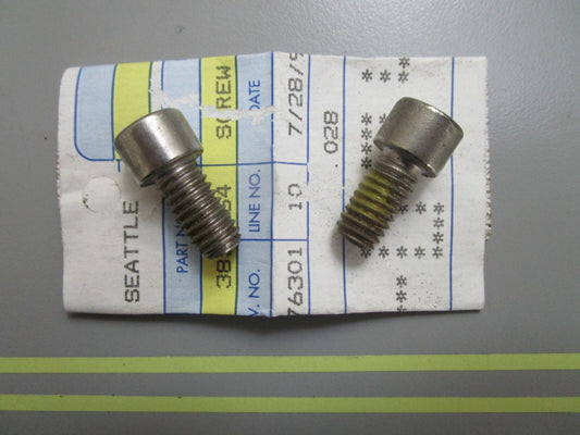 *NEW OEM* (LOT OF 2) 0810 OMC Johnson Evinrude Screw 3852864
