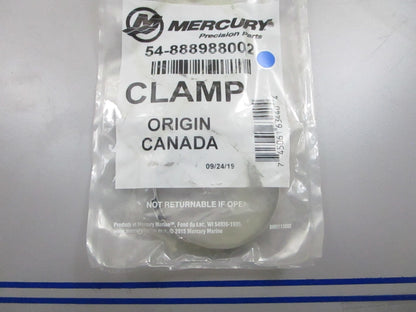 *NEW OEM* 0810 Mercury Quicksilver Clamp 54-888988002