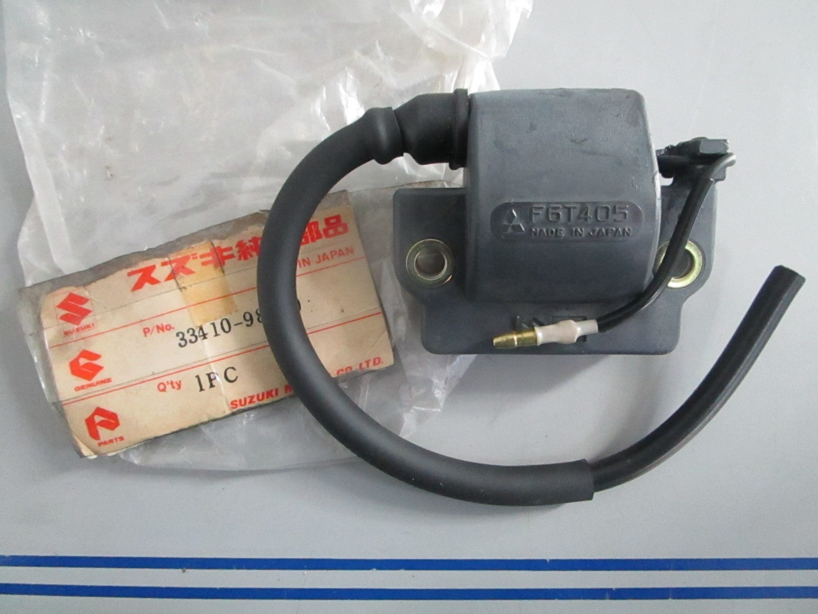 NEW OEM Suzuki 33410-98030 Ignition Coil 0820